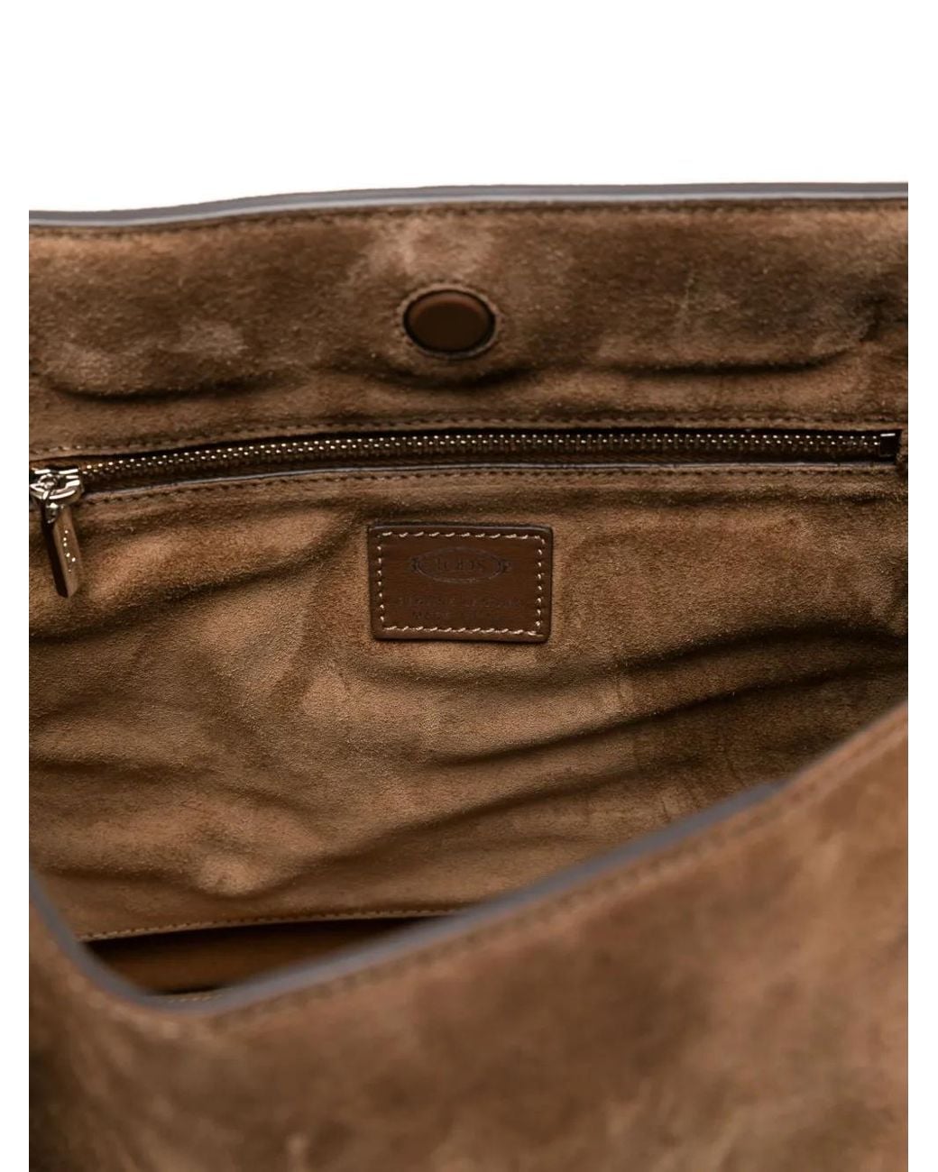 Tod's Brown Shopper Mit Kordelzug