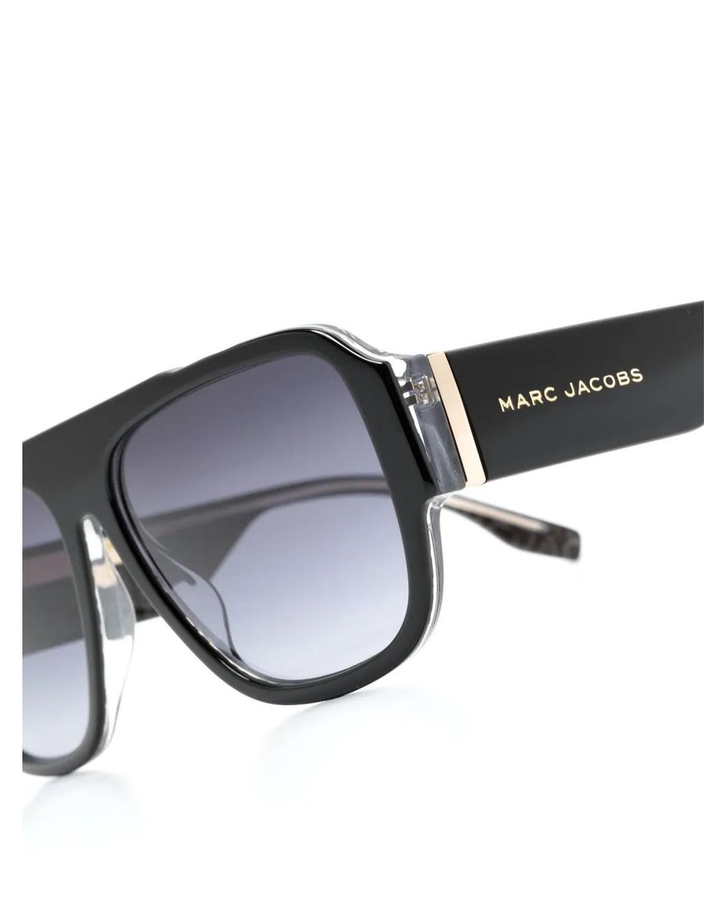 Marc Jacobs Blue Pilot-Frame Sunglasses for men