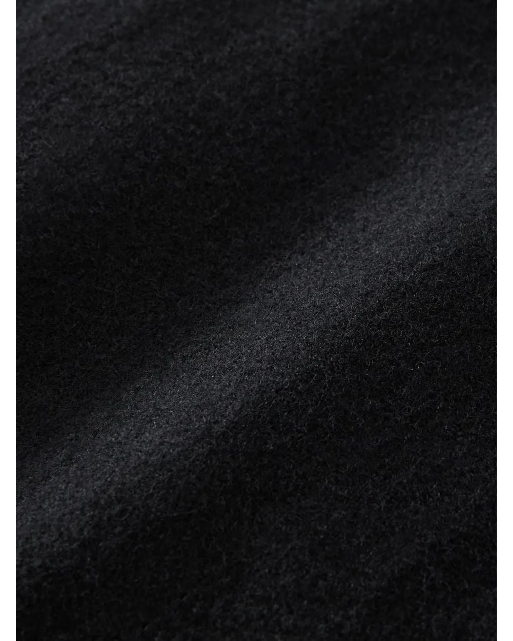 Studio Nicholson Black Manteau Ria En Laine