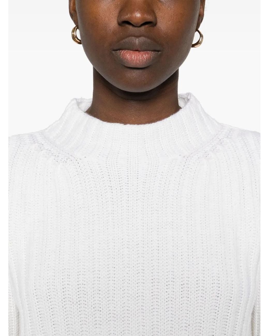 Max Mara White Aloha Sweater