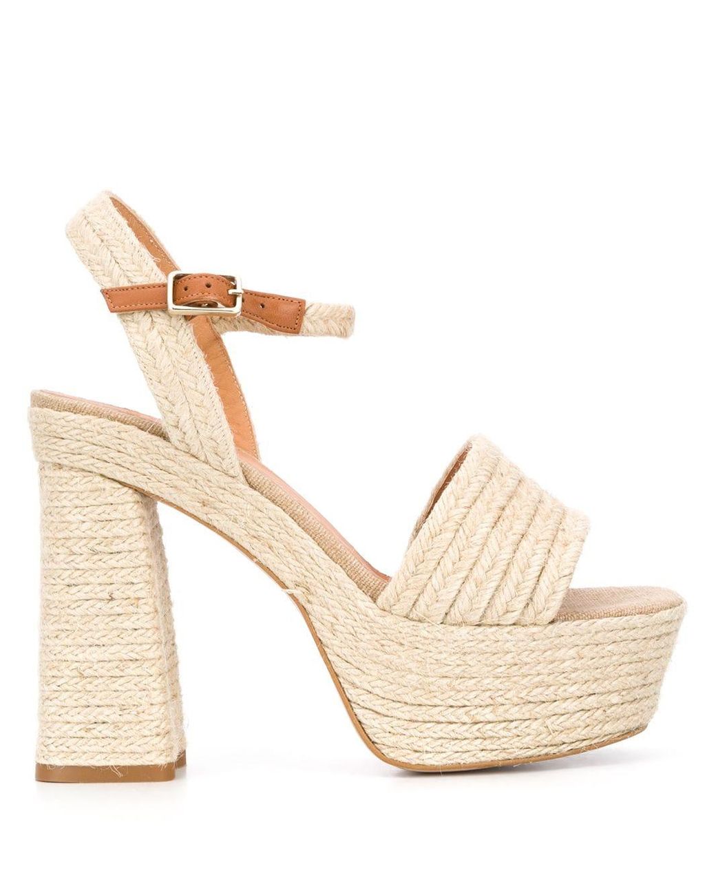 Castaner Platform Braided-detail Sandals - Lyst