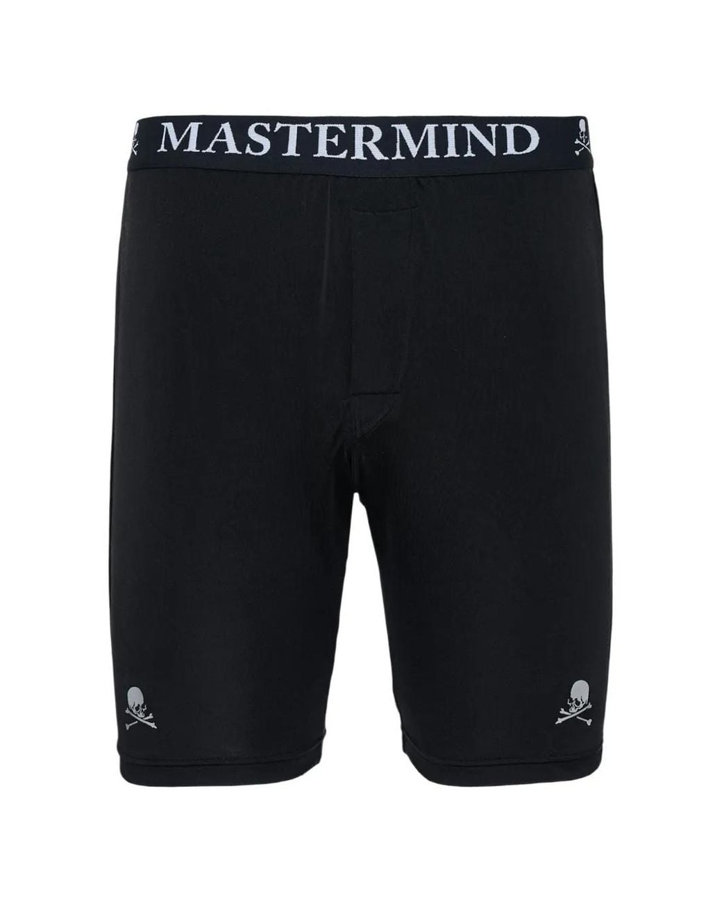 Mastermind Japan Black Logo-Print Boxer Briefs for men