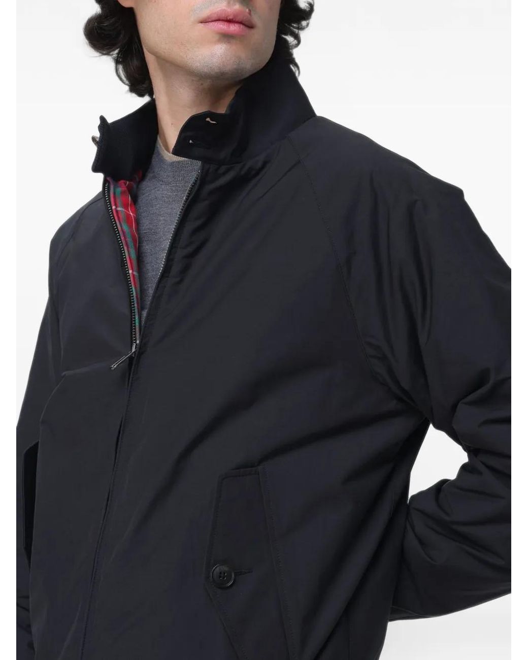 Baracuta G9 Thermal Jack in het Blue voor heren