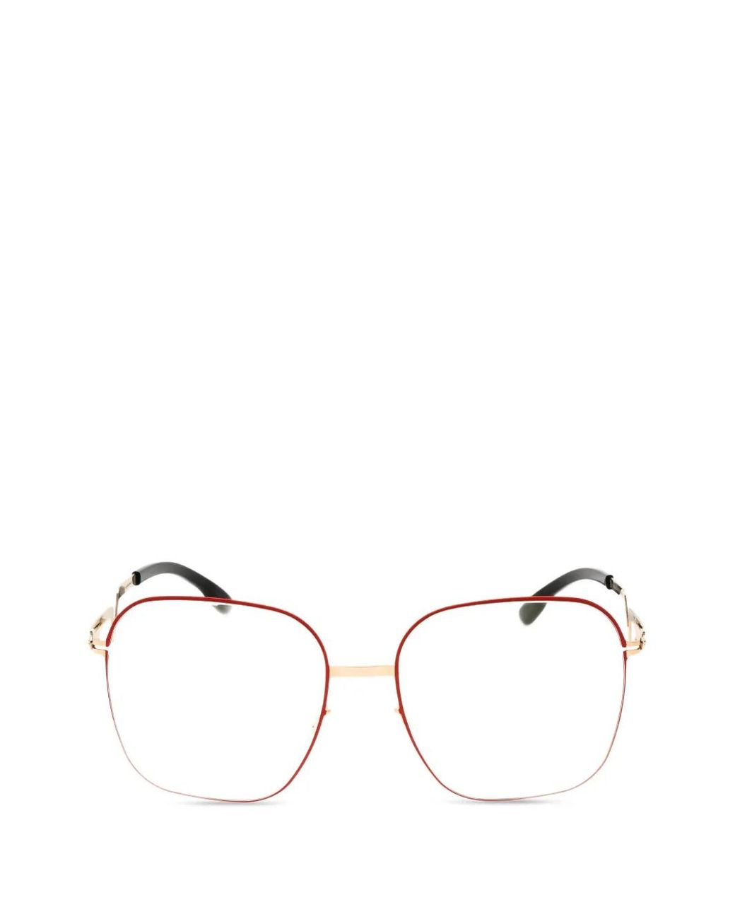 Ic! Berlin Natural Brille Mit Eckigem Gestell