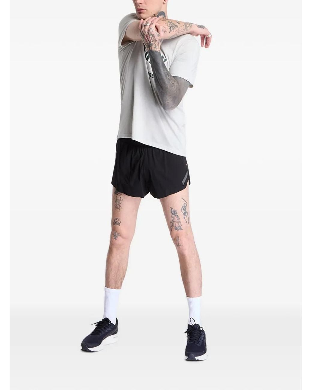Saysky White Logo-Print T-Shirt for men