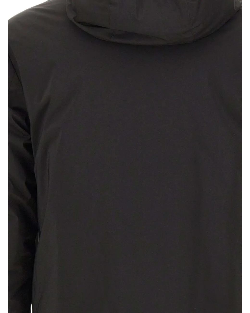 Colmar Black Hooded Zip-Up Jacket for men