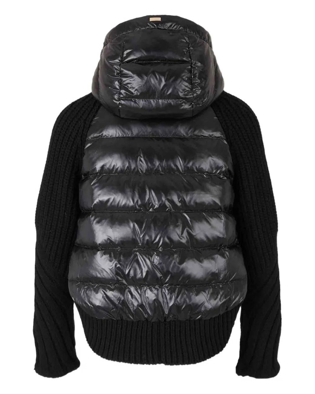 Herno Black Wool Jersey