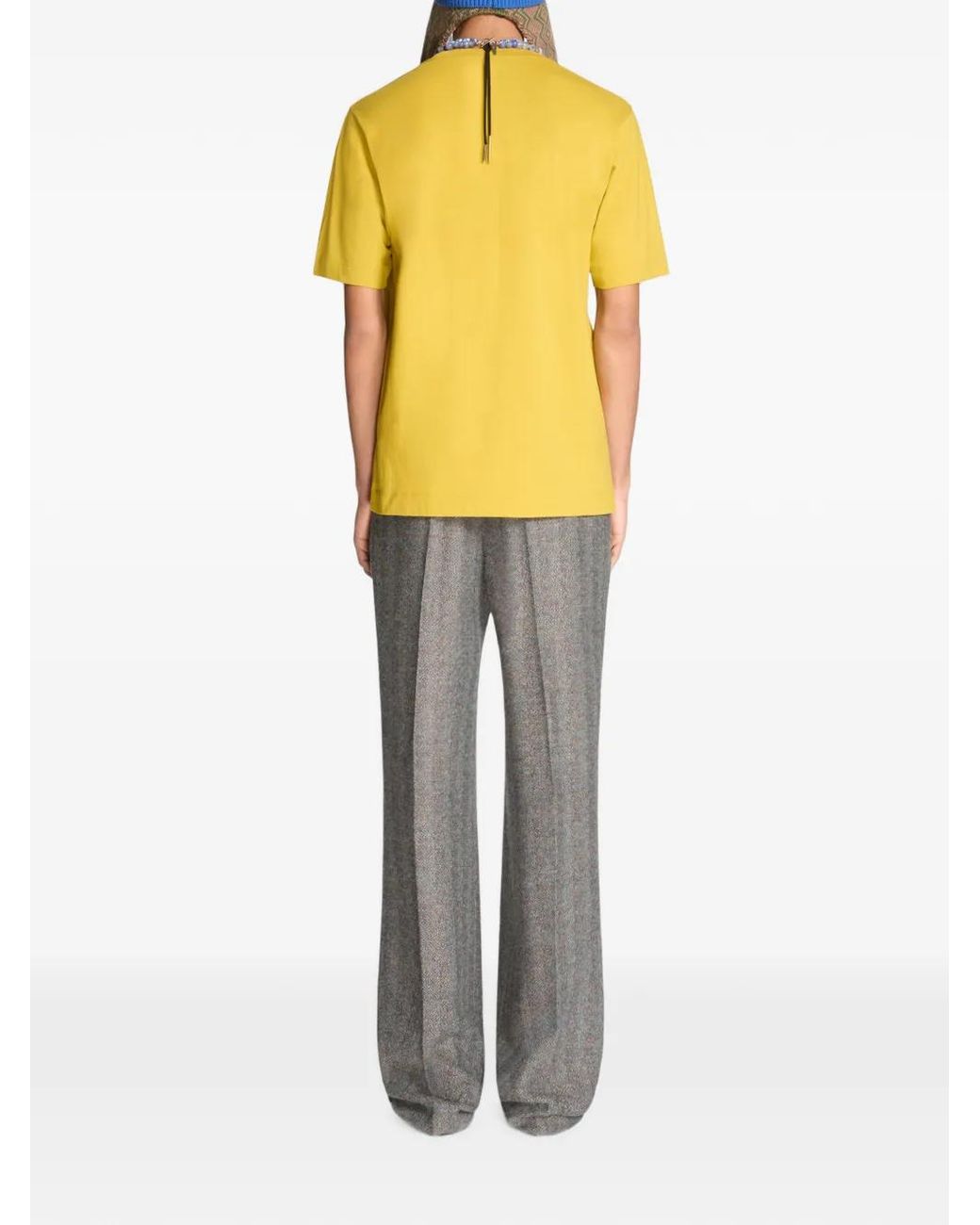 Dries Van Noten Gray Straight-Leg Wool Trousers for men