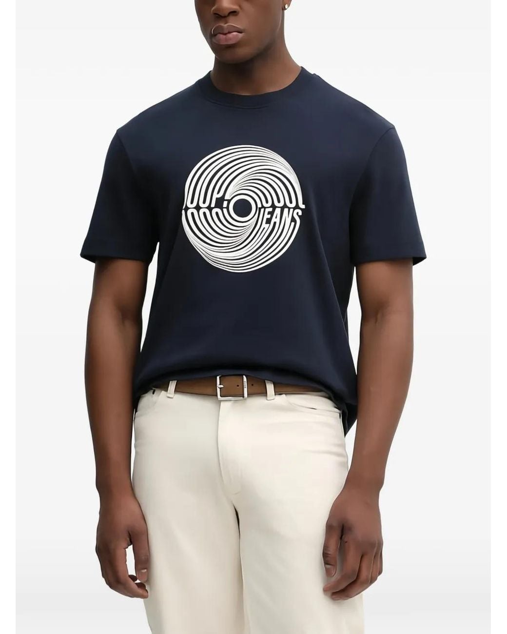 Joop! Blue Graphic Print T-Shirt for men