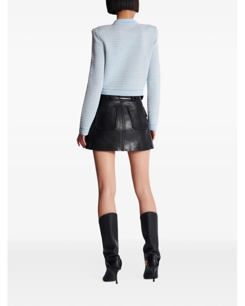 Balmain Blue Cardigans