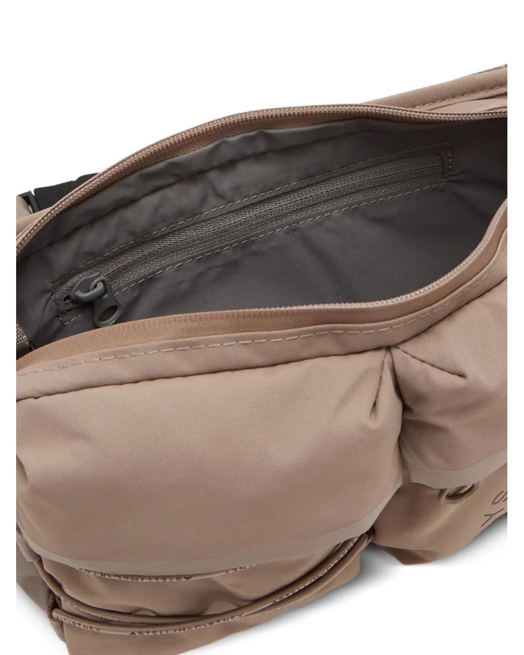 Adidas By Stella McCartney Brown Gürteltasche mit Logo