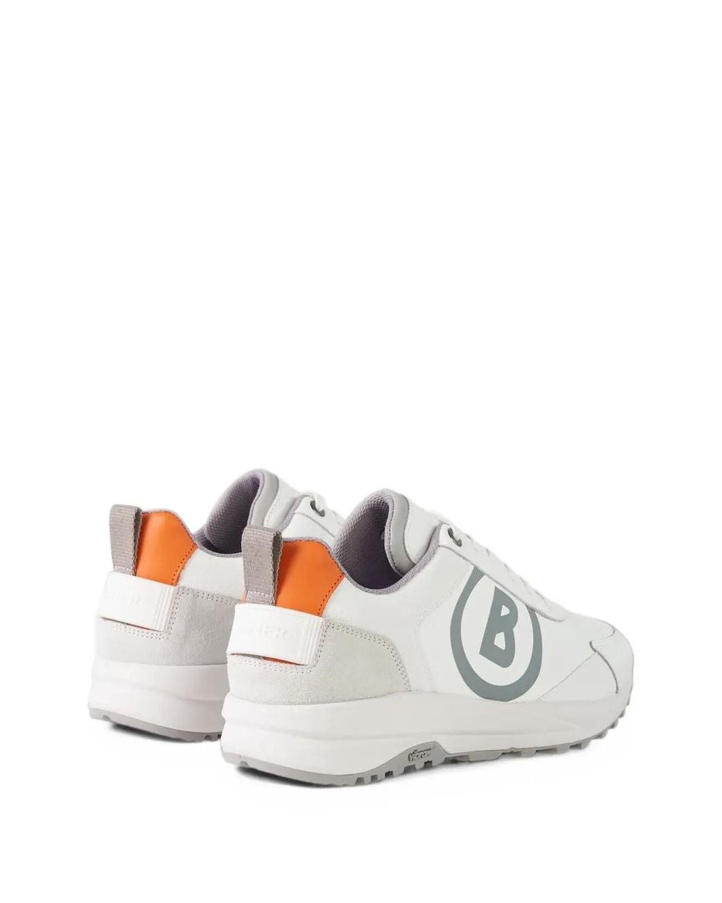 Bogner White Logo-Print Panelled Sneakers for men