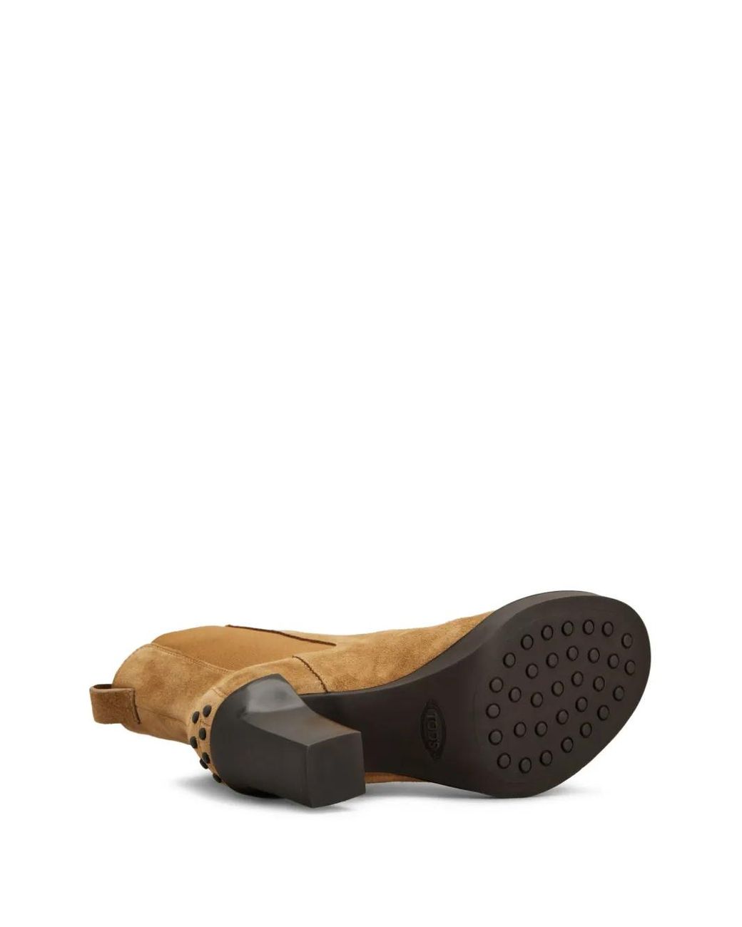 Tod's Brown Suede Chelsea Boots