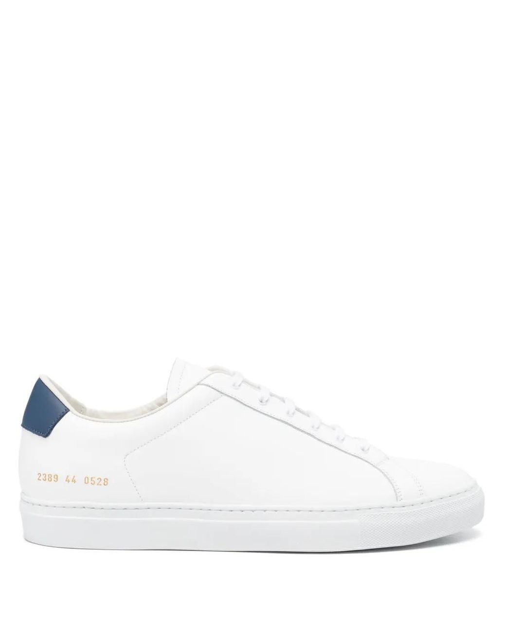 Common Projects White Retro Classic Sneakers for men