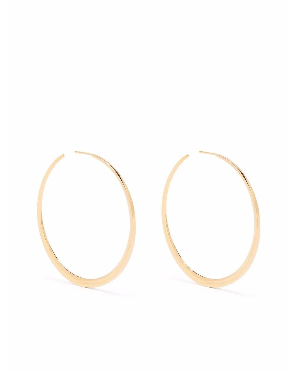 Dinny Hall Natural Large Signature Dinny Hoop Earrings