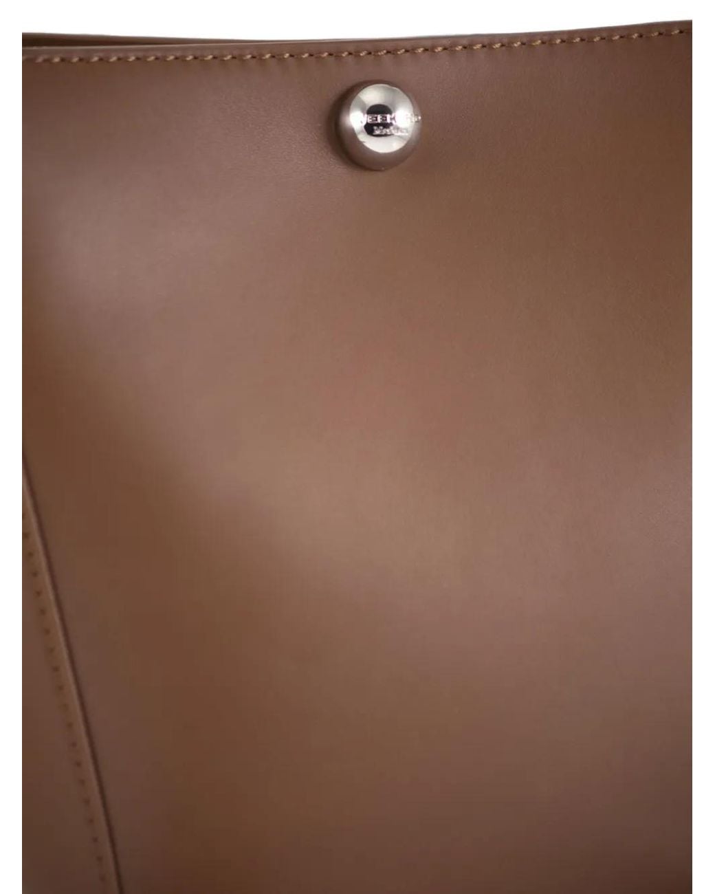 Weekend by Maxmara Brown Leather Shoulder Bag