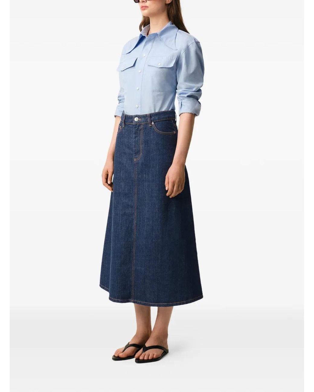 AMI Blue Skirts