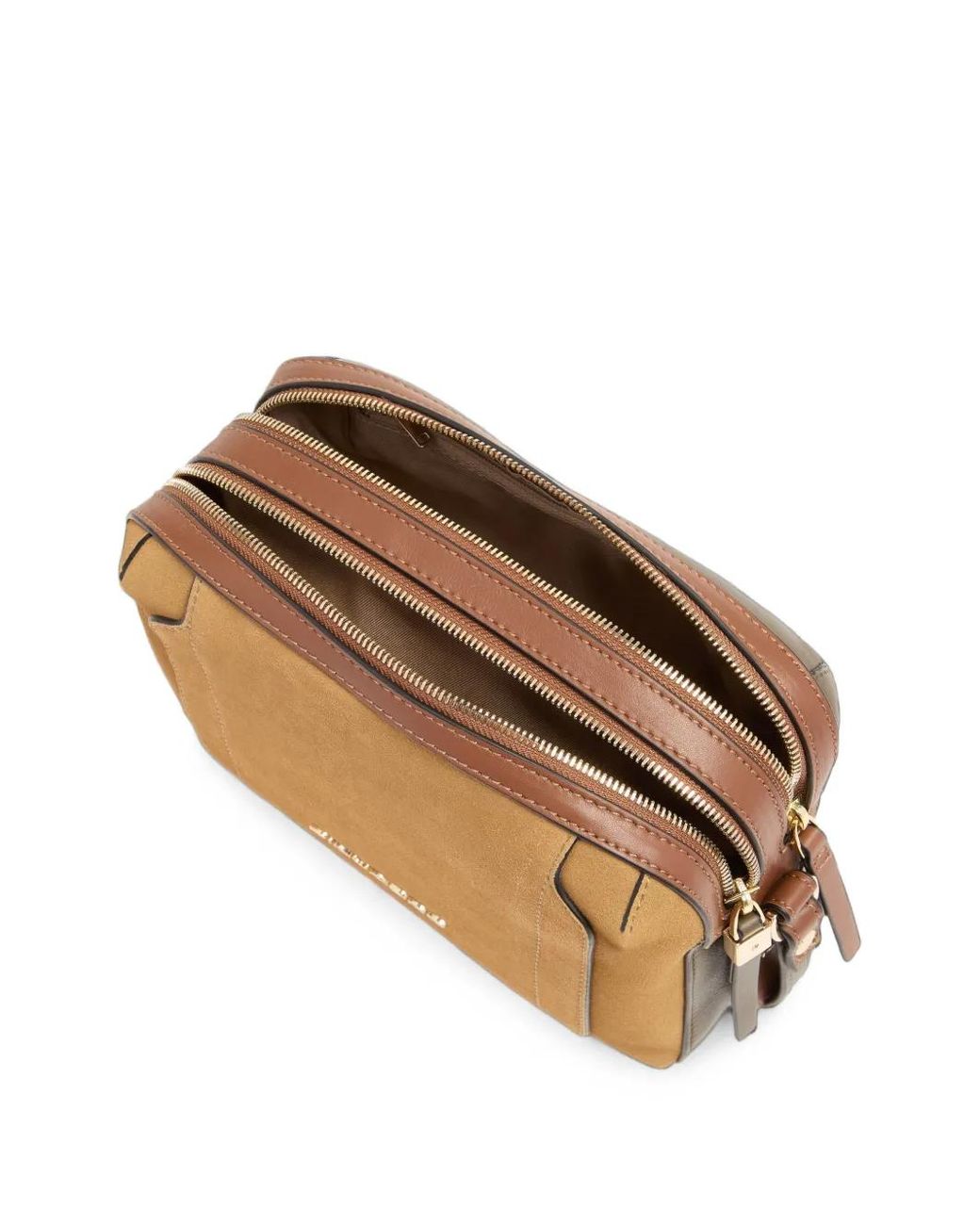 Piquadro Natural Logo-Plaque Cross Body Bag