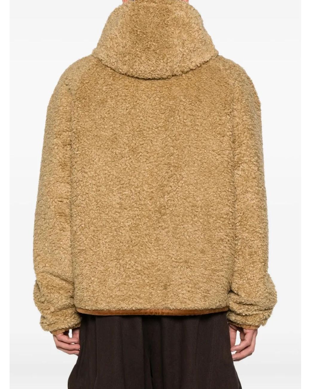 Marni Natural Hooded Zip-Up Jacket for men