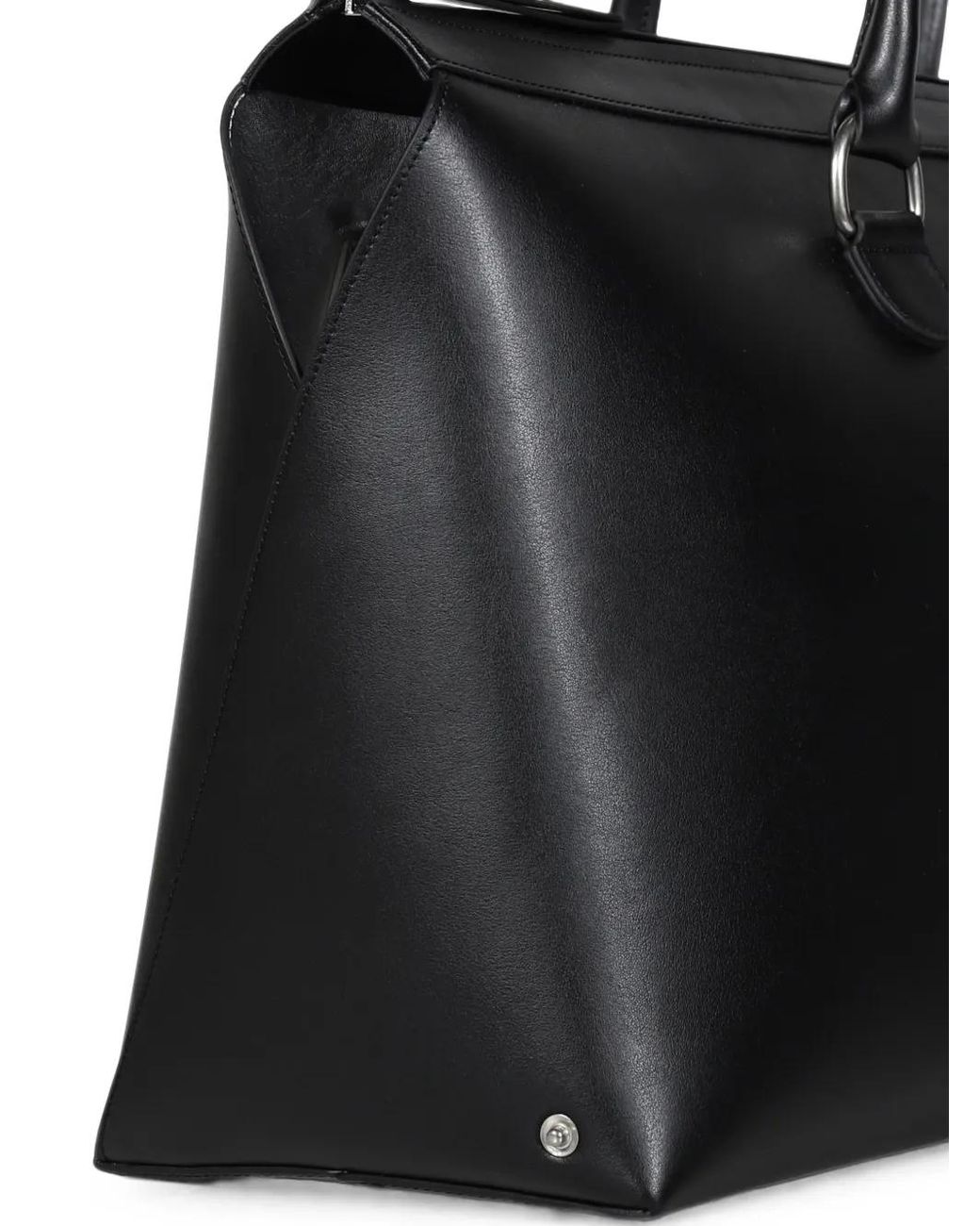 MM6 by Maison Margiela Black Bauletto Weekend Bag for men