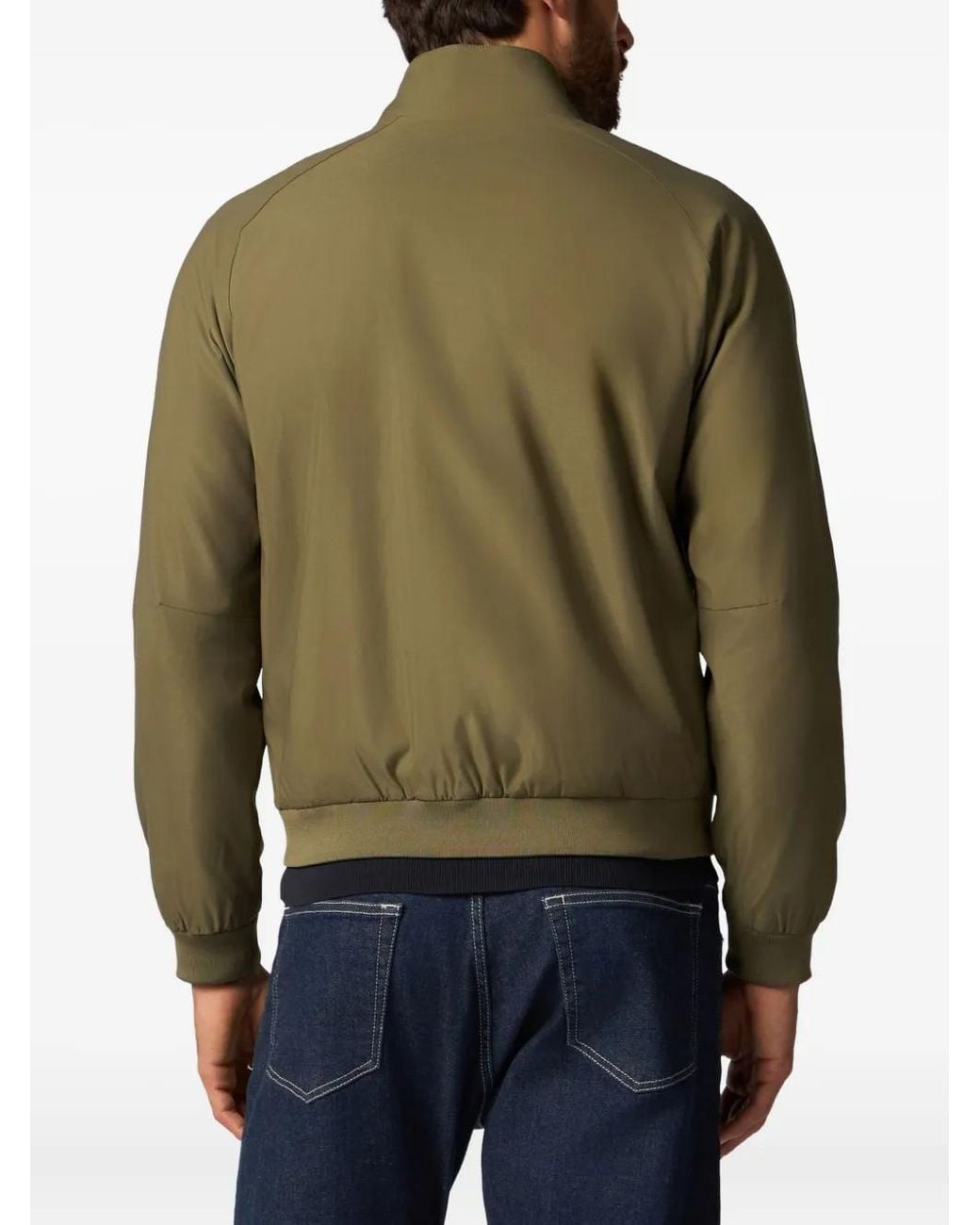 Brooks Brothers Green Logo-Embroidered Jacket for men