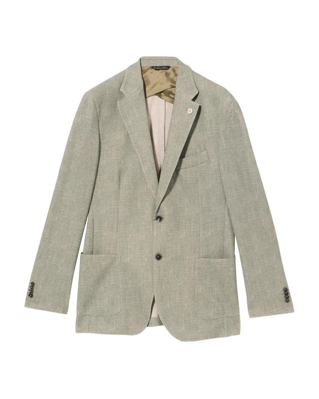 Brooks Brothers White Single-Breasted Blazer for men