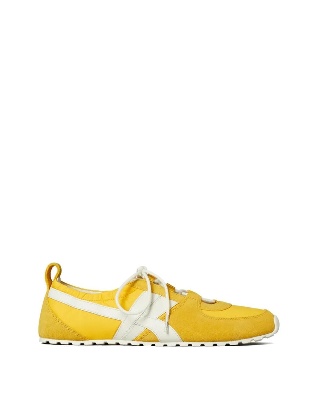 Tory Burch Yellow Hank Ballet Sneakers