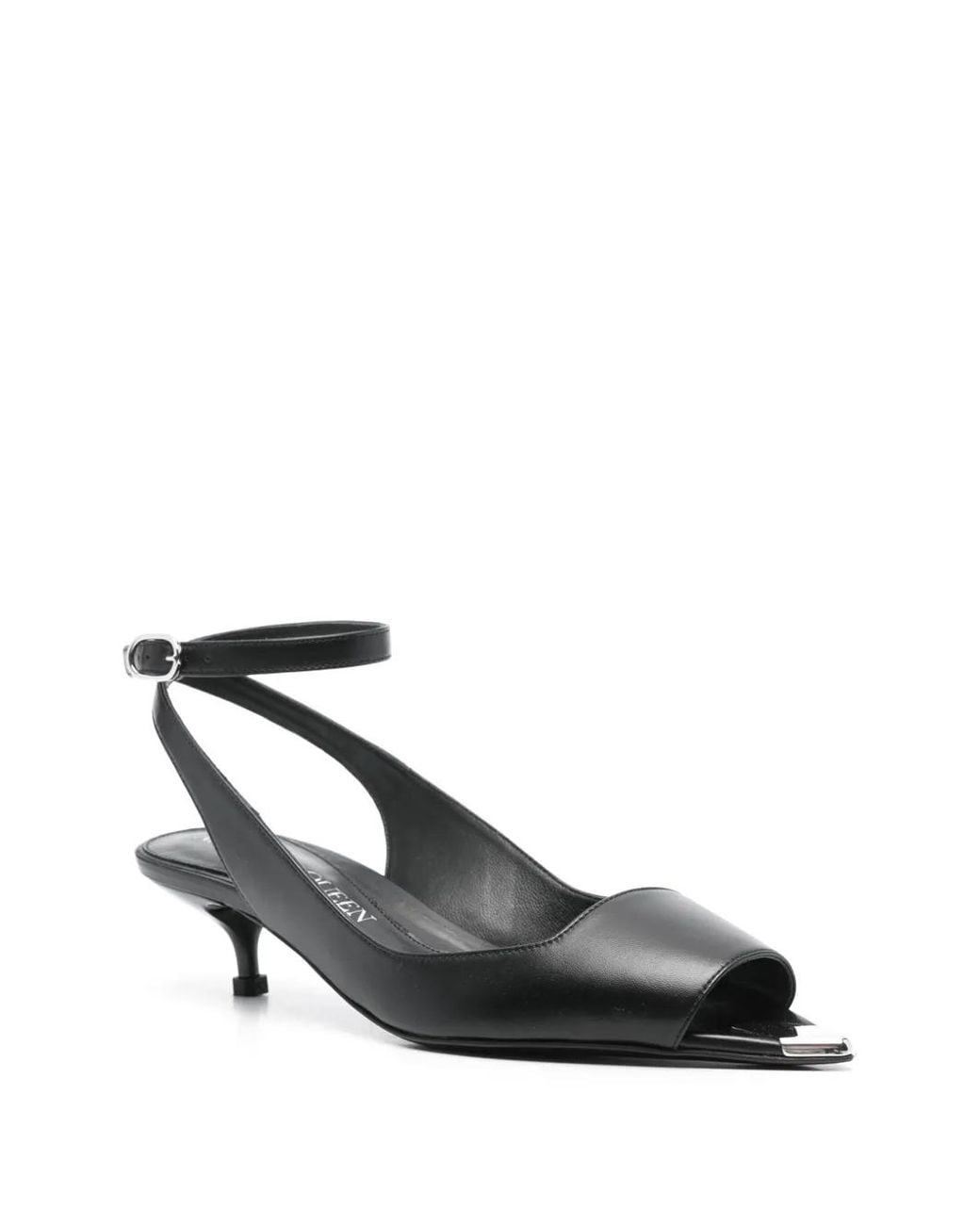 McQueen Black Heels