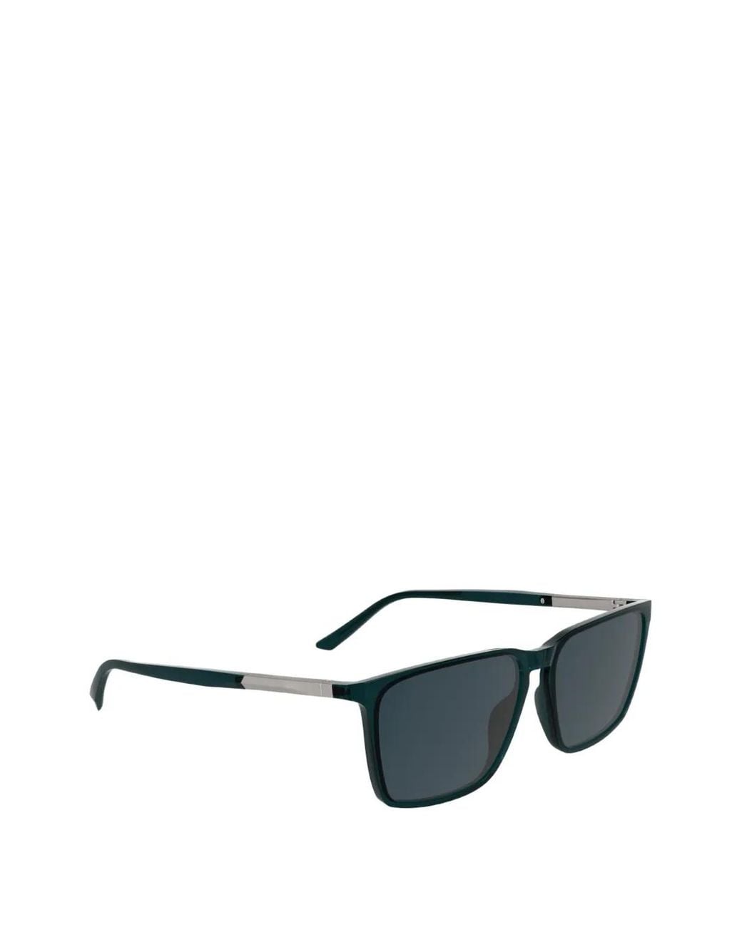 Calvin Klein Blue Square-Frame Sunglasses for men