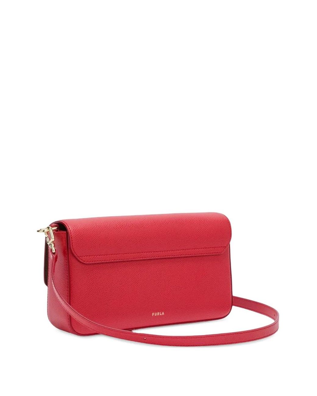 Furla Red Iride Cross Body Bag