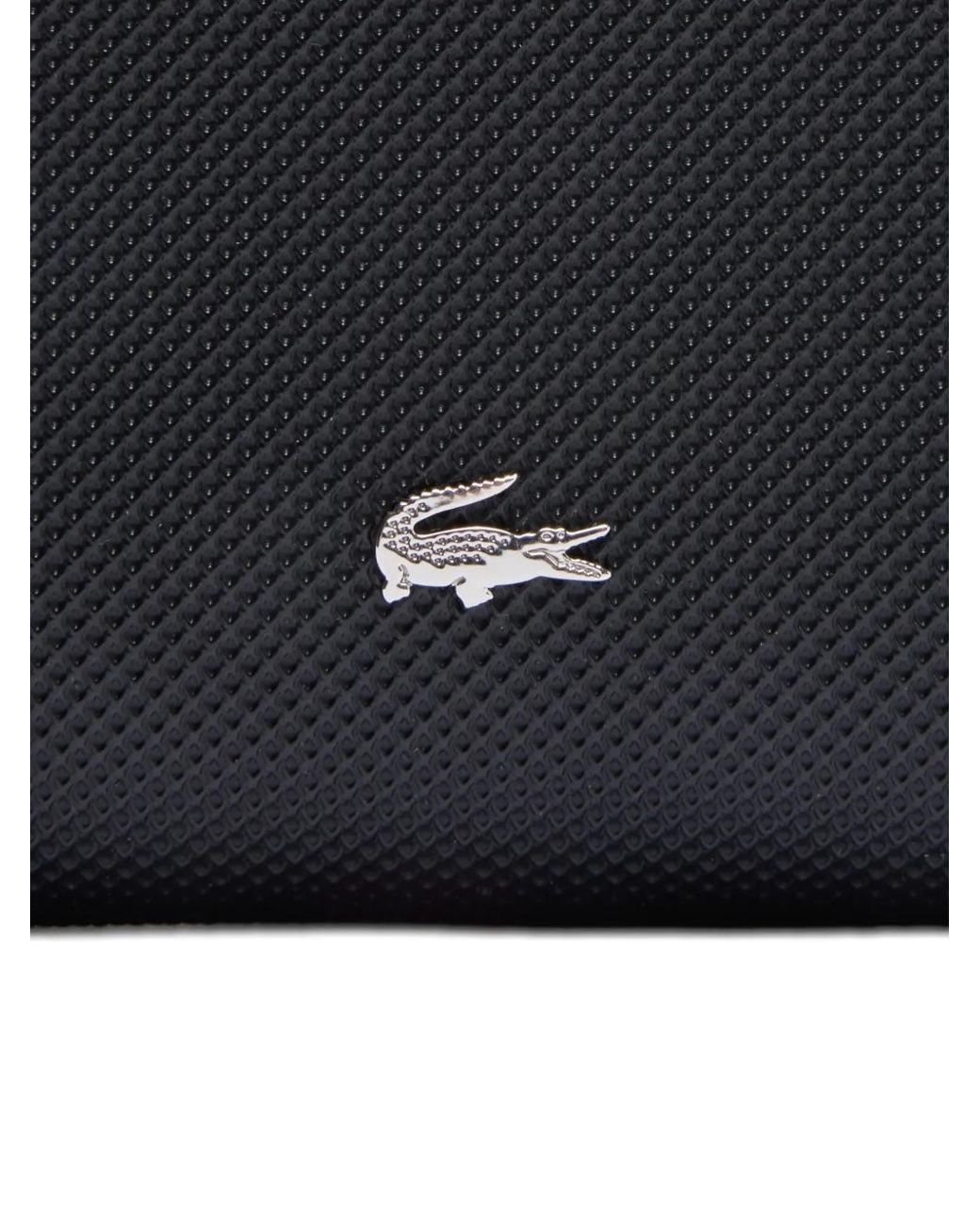 Lacoste Black Petit Portefeuille Daily City