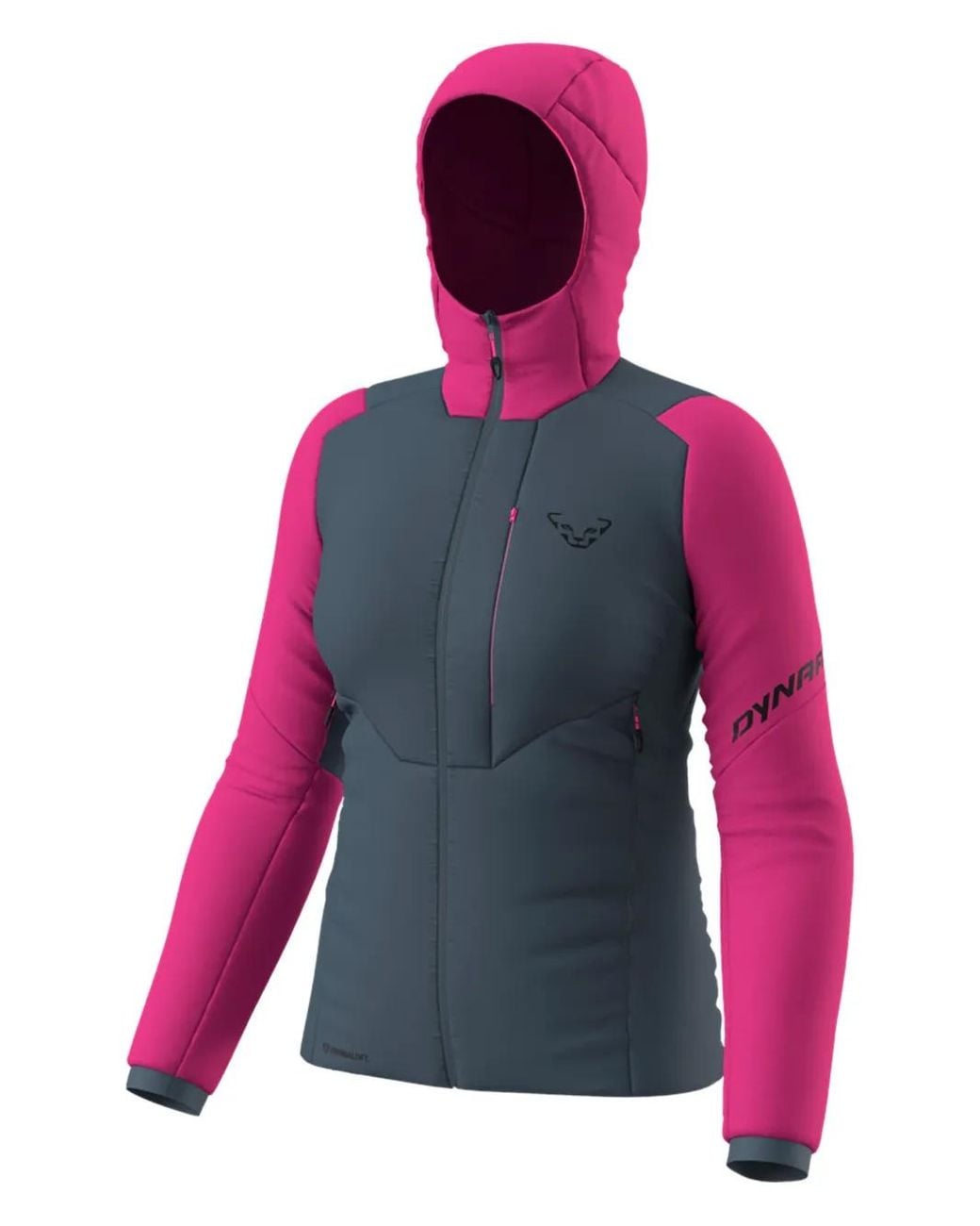 Dynafit Pink Hooded Zip Jacket