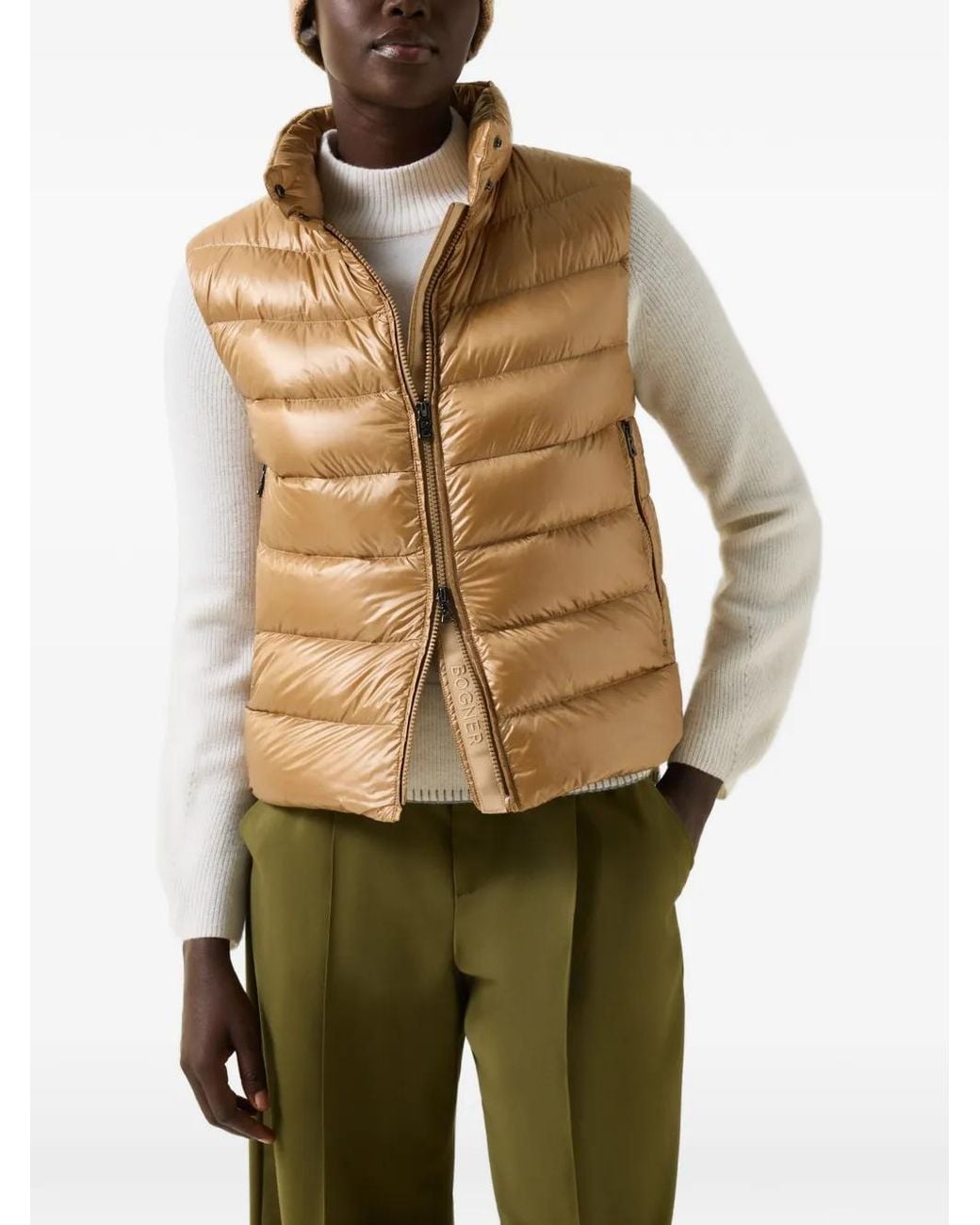 Bogner Green Milly Quilted Gilet