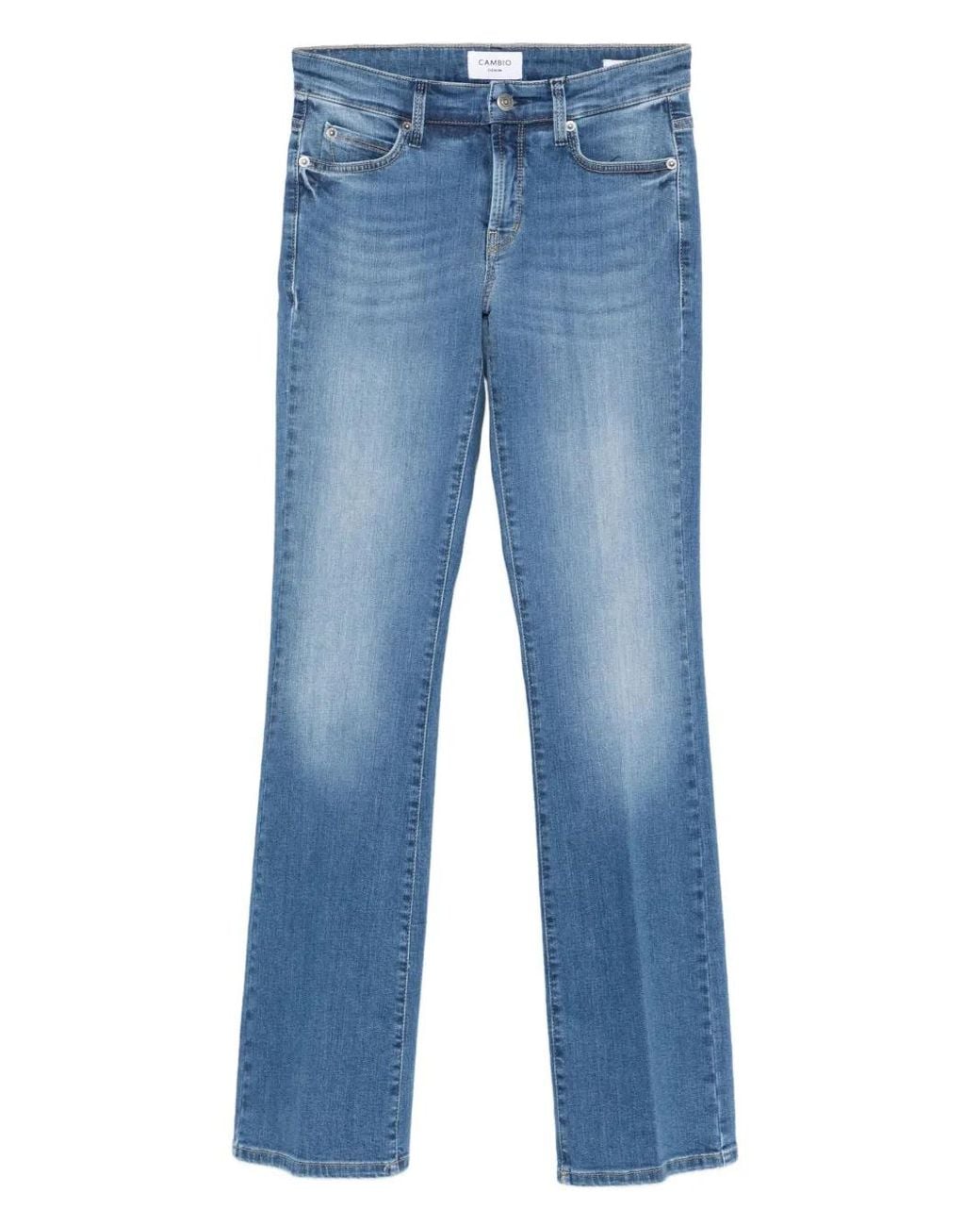 Cambio Blue Paris Flared Jeans
