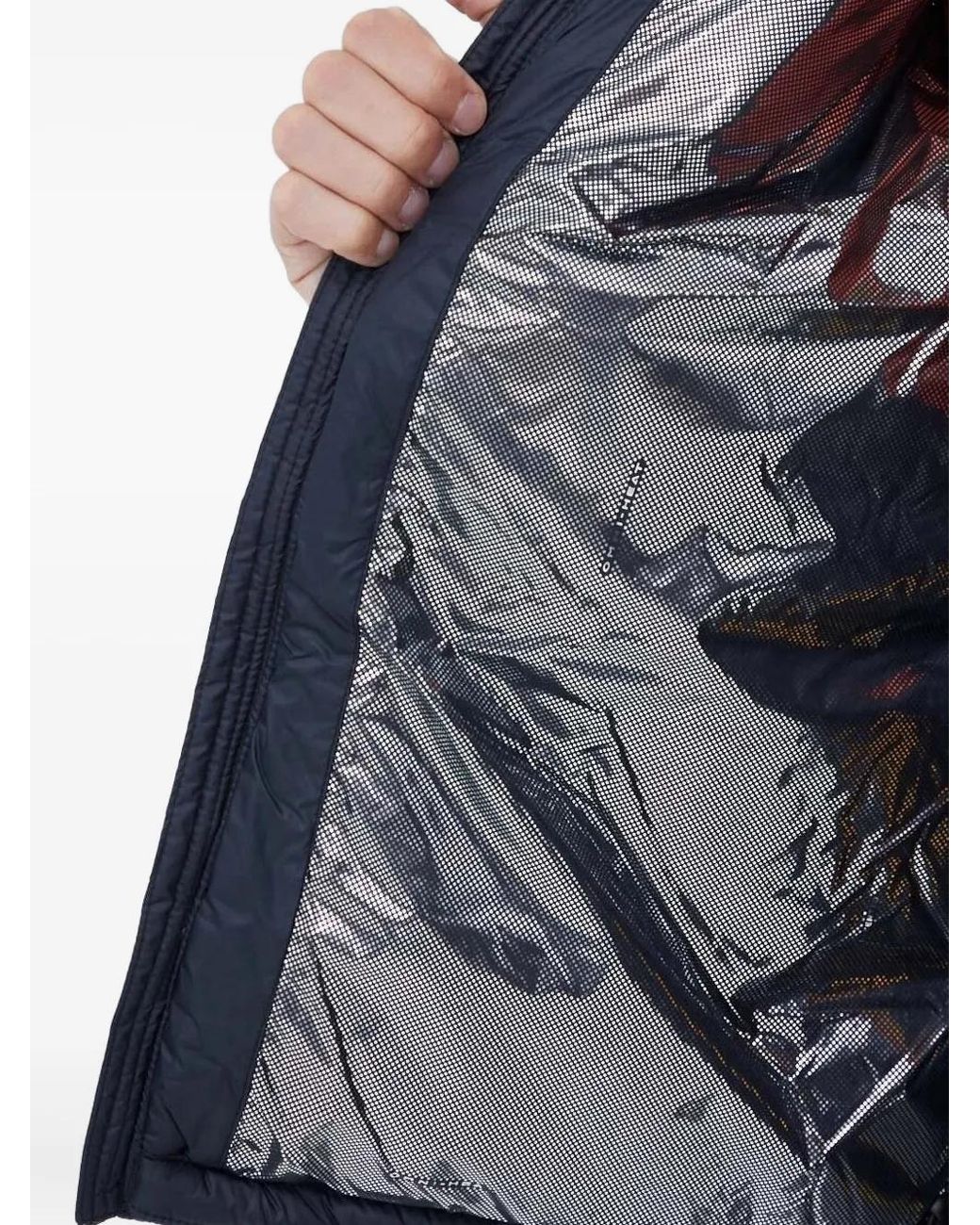 Columbia Blue Quilted Padded Jacket for men
