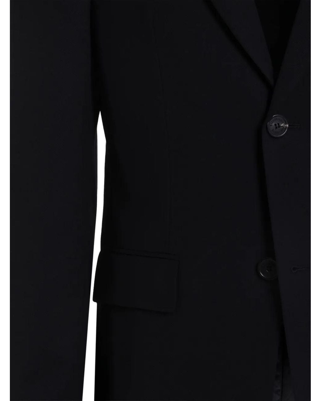 Balenciaga Blue Button Blazer for men