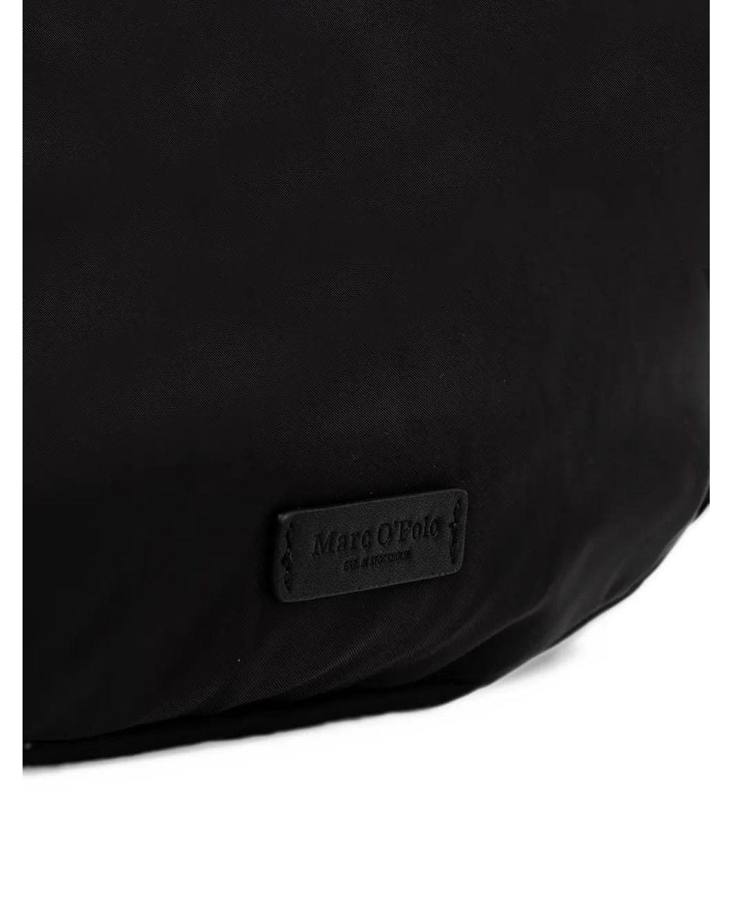 Marc O' Polo Black Elina Crescent Shoulder Bag