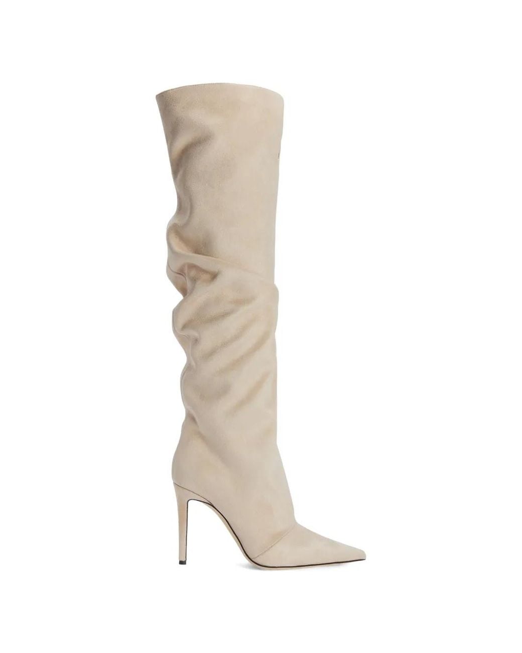 Giuseppe Zanotti White Gala Over-The-Knee Boots