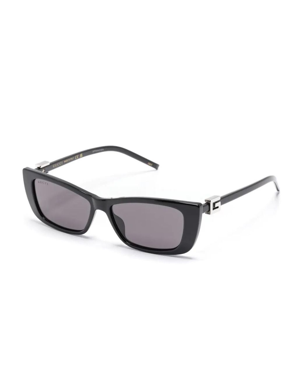 Gucci Gray Cat-Eye Sunglasses