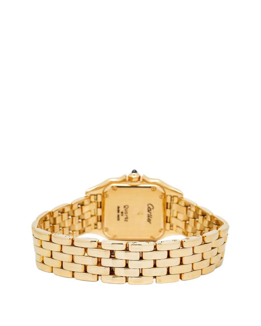 Cartier Metallic Panthere 22Mm Square Watch