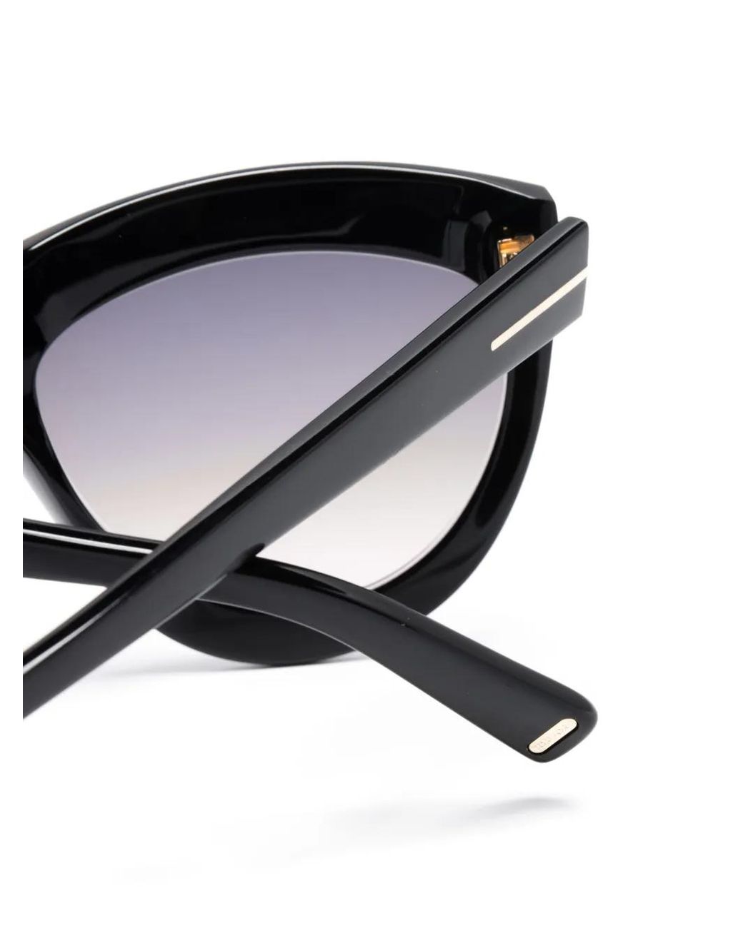 Tom Ford Black Doris Oversize-Frame Sunglasses