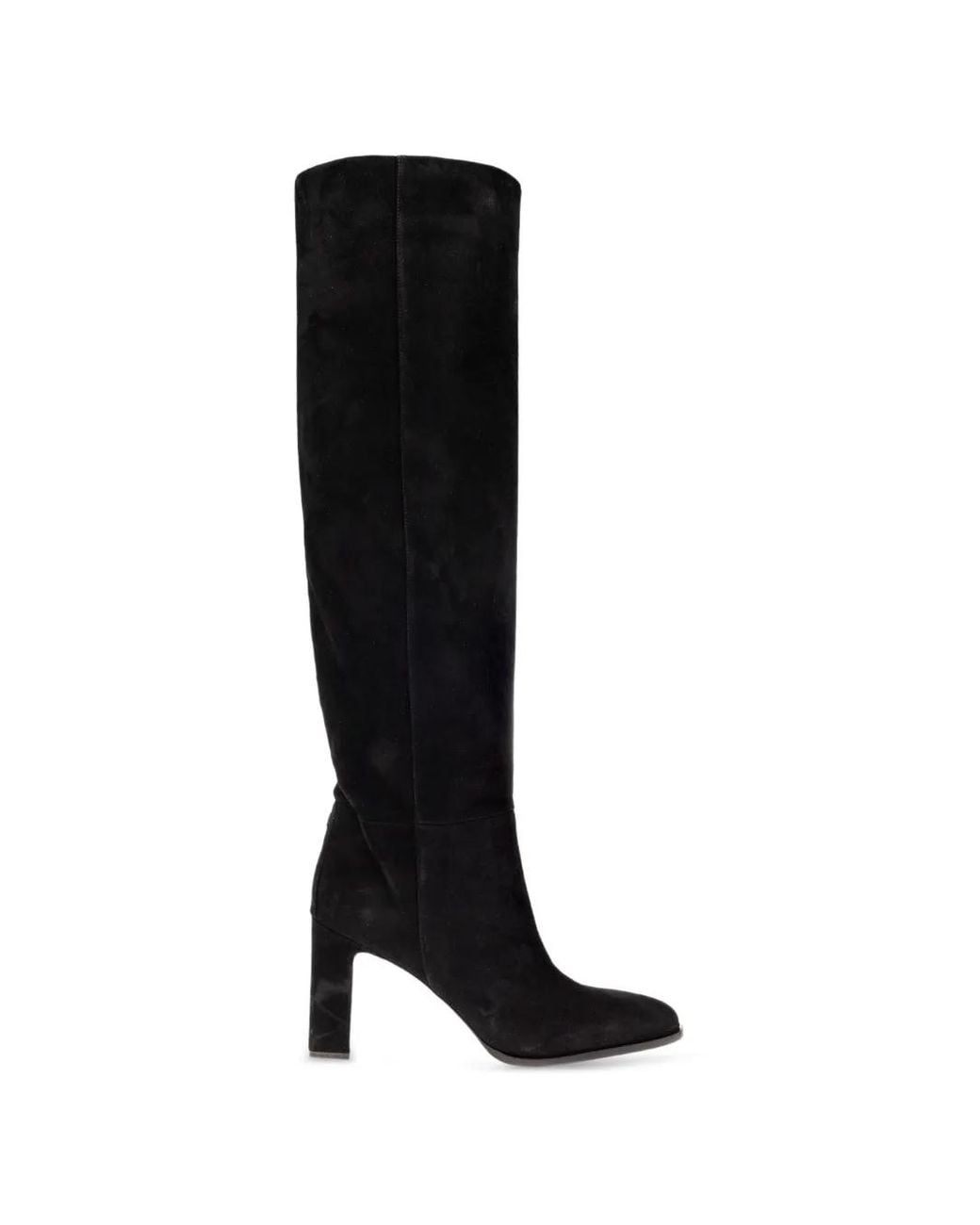 Jimmy Choo Black Caly Knee-High Boots