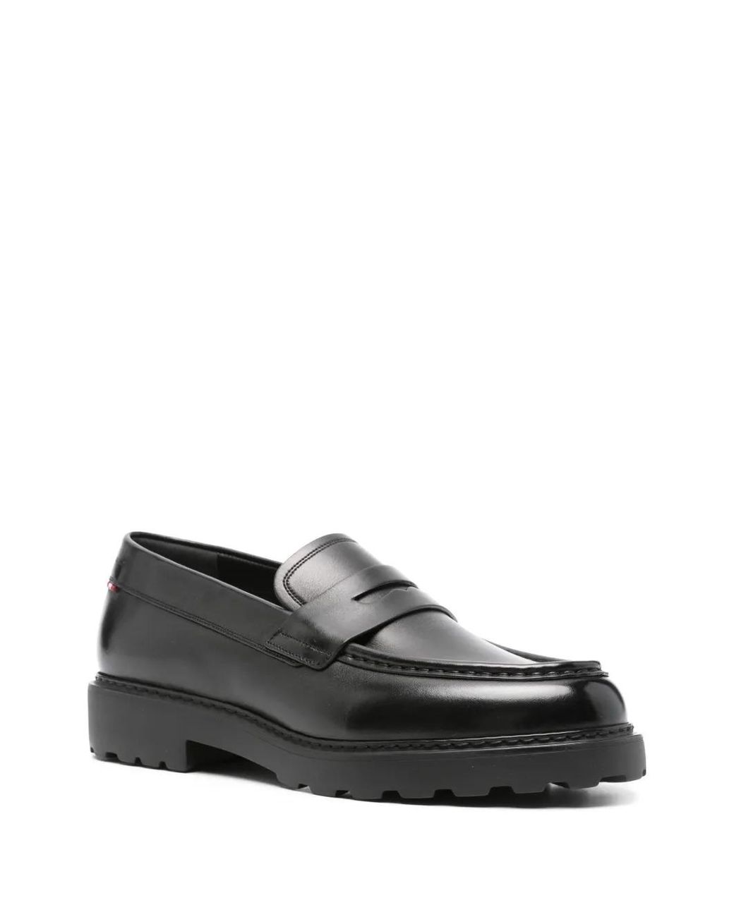 Bally Black Flat Shoes for men