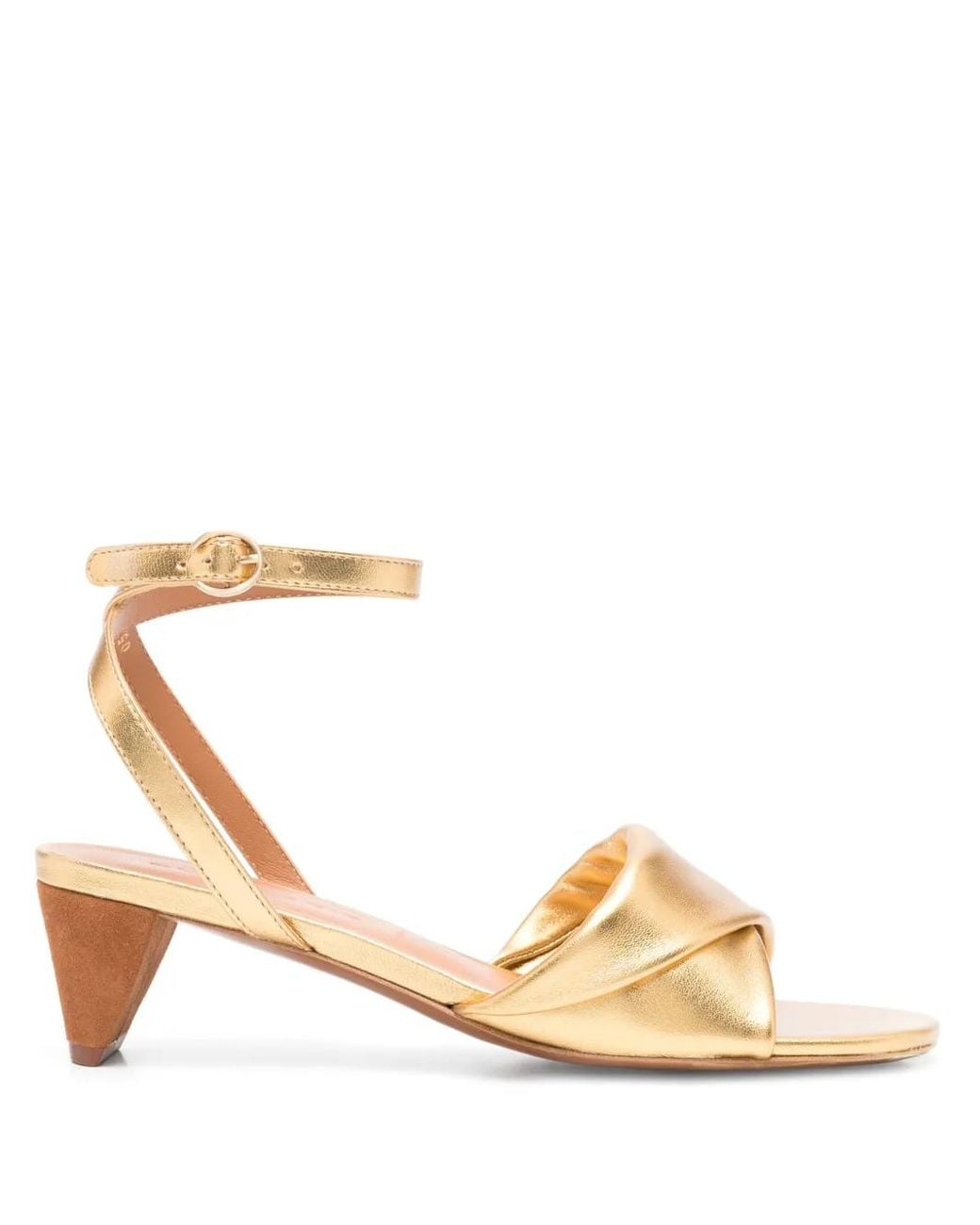 Robert Clergerie Metallic Lover Sandals
