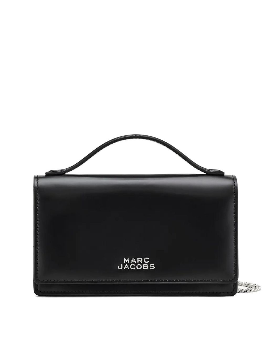 Marc Jacobs Black The Glam Mirror Mini Bag