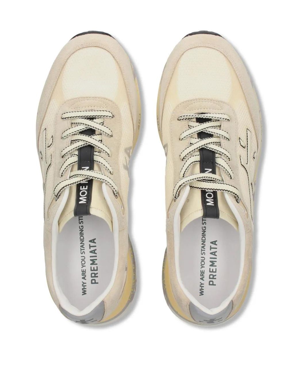Premiata White Moerun 7776 Sneakers for men