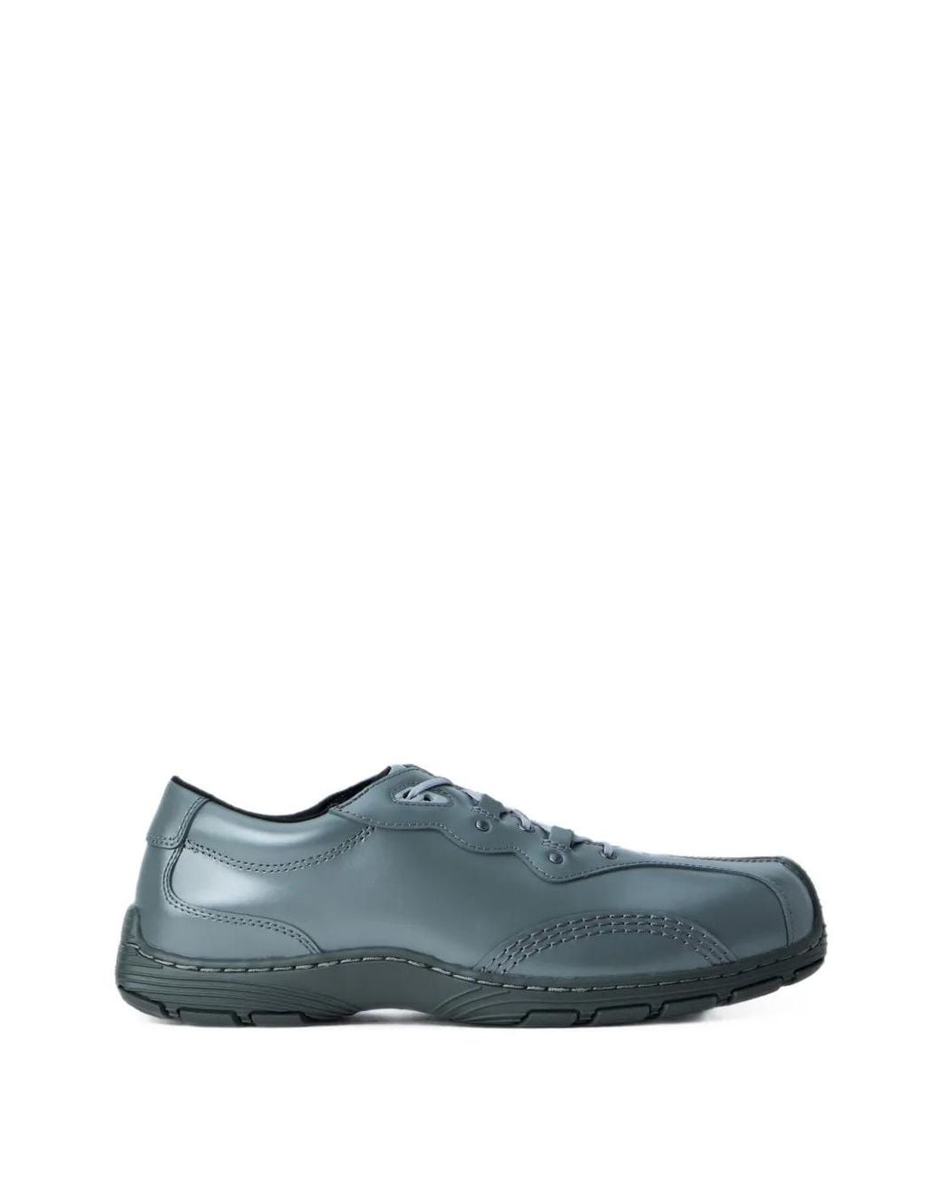 Dr. Martens Blue Aurix 5I Stitched Leather Shoes for men