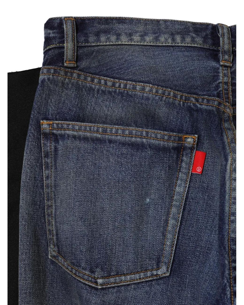 Undercover Straight Jeans in het Blue
