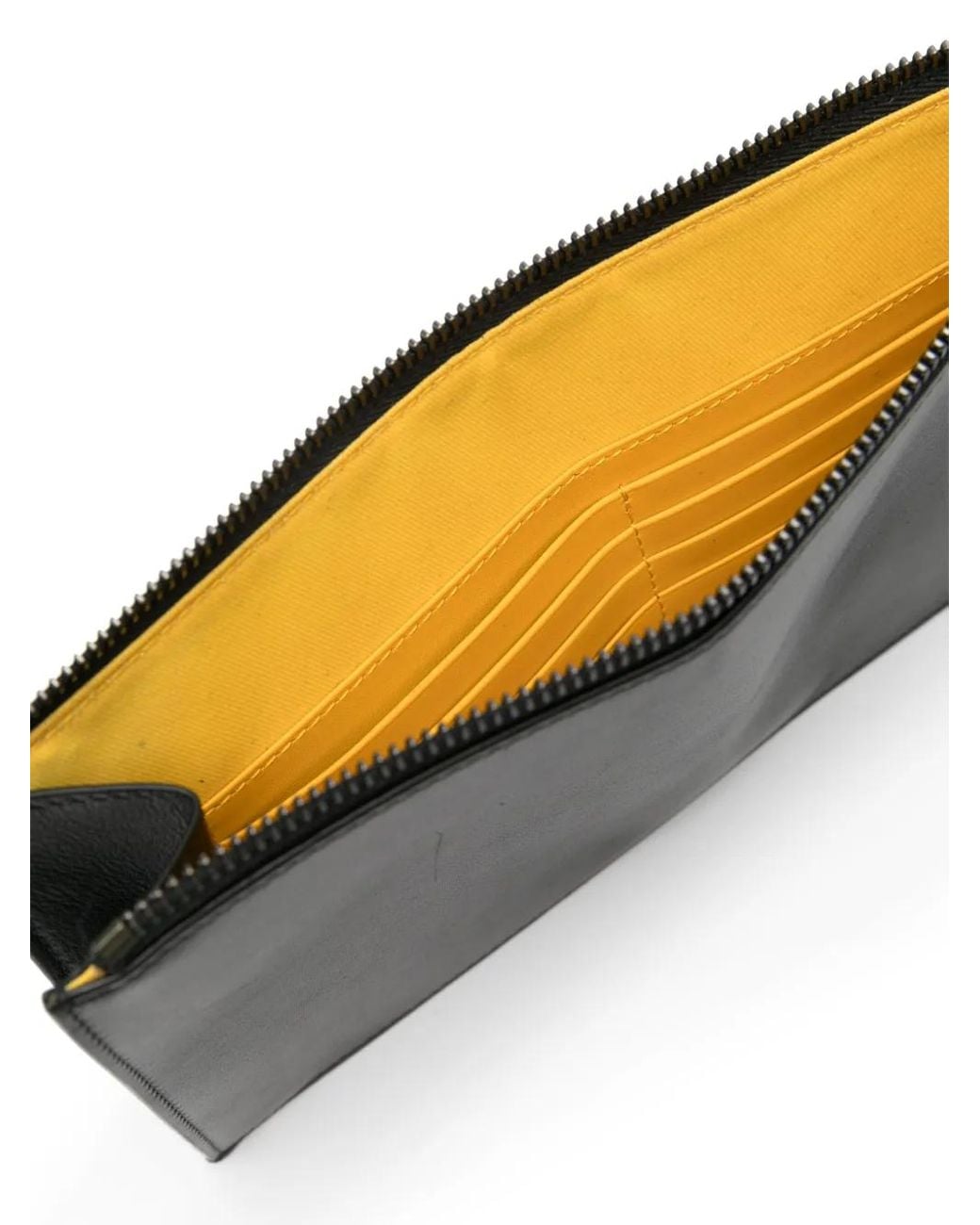 Doucal's Black Smooth Leather Cardholder for men