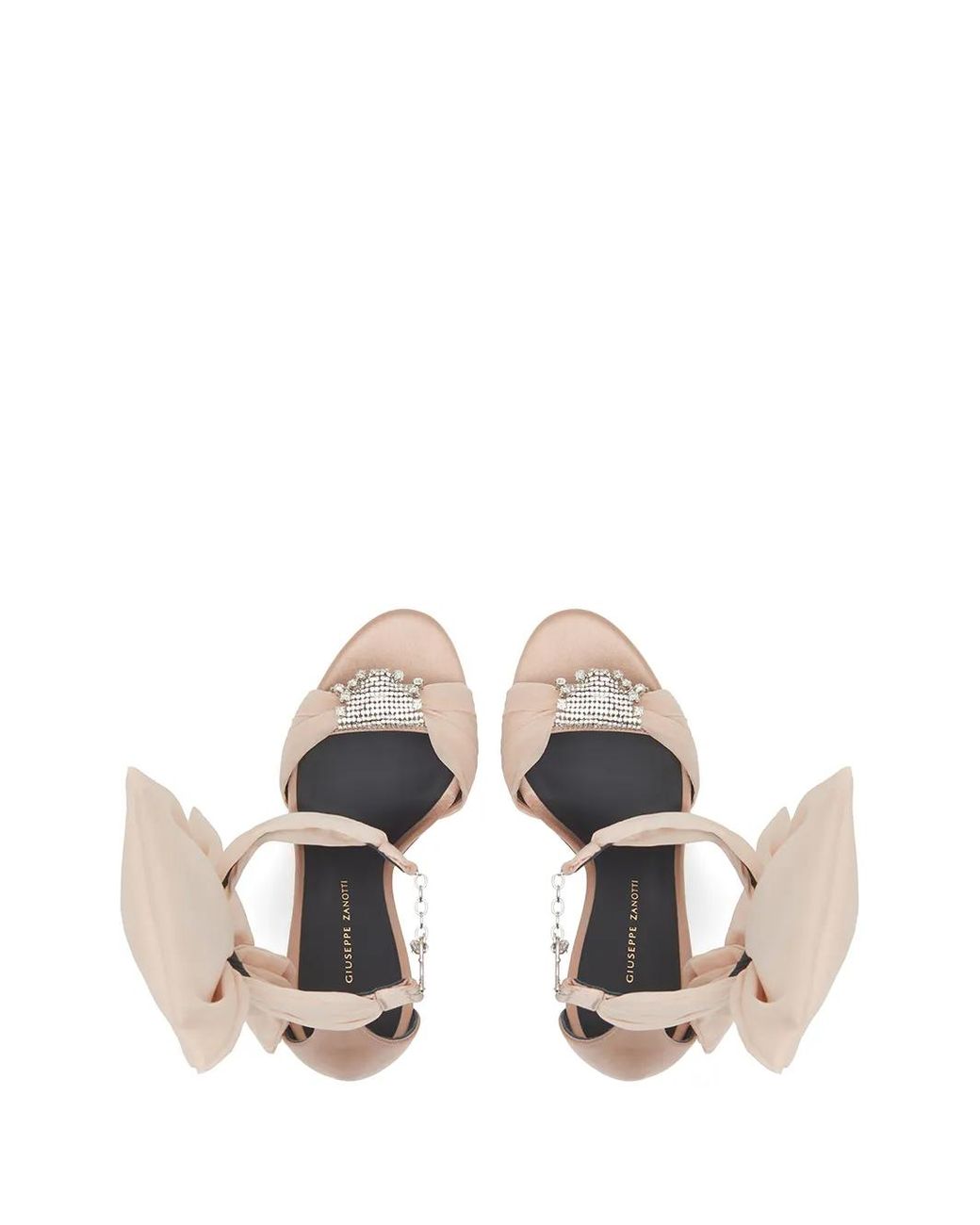 Giuseppe Zanotti Natural Etoile Bow-Detail Sandals